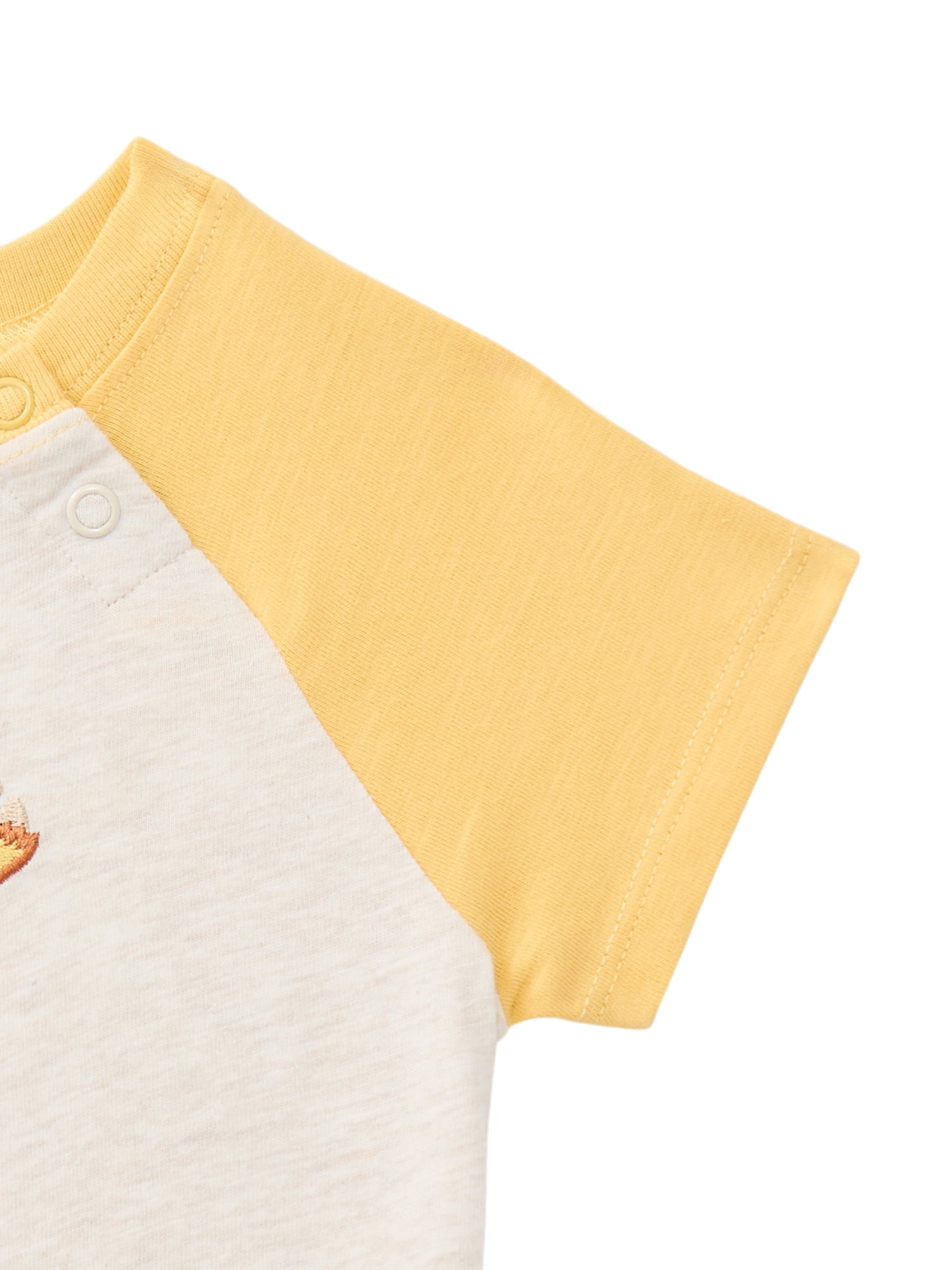 Wonder Nation Baby Boys Graphic Raglan Tee, Sizes 0/3M-24M