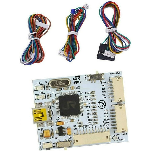 Huggegwe 1 Pcs JR J-R Programmeur V2 avec 3 Câbles pour XBOX360 Compatible avec NAND-X QSB's CA919-113572