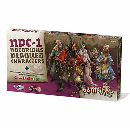 Notoriously Plagued Characters Zombicide Black Plague Cool Mini Or