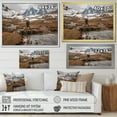 thumbnail image 4 of Designart "French Alps Hiking Adventure" Hiking Floater Framed Wall Art Prints, 4 of 5