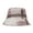 Beige, variant on Bucket Hat Winter Plush Fuzzy Hat Shearling Sherpa Fisherman Cap for Women Plaid Style Vintage Wool Bucket Hat