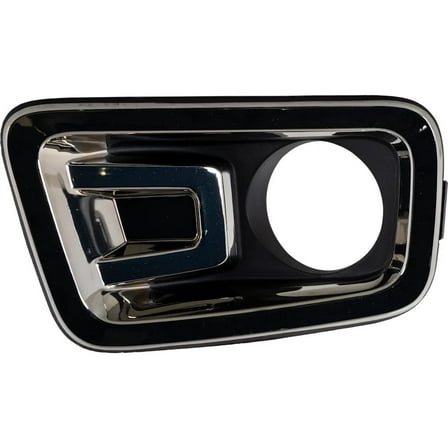 New Left Front Fog Light Trim Compatible With Nissan Titan XD S Titan XD SV Titan XD SL Titan Platinum Reserve Titan XD PRO-4X 2018-2019 By NI1038170 62257EZ02D