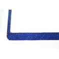 thumbnail image 3 of 6 Row BLUE Mega Bling Diamond Sparkle Rhinestone License Plate Frame & Caps Set, 3 of 5