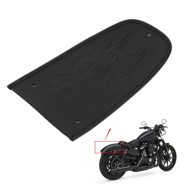 Cubierta De Babero Para Motocicleta, Almohadilla Decorativa De Cuero Artificial