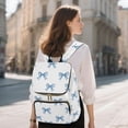 thumbnail image 6 of ALAZA Bows Blue Travel Backpack Laptop Bag Large Capacity Daypack, 6 of 7