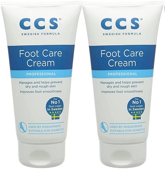 Ccs Foot Care Cream Tube 175Ml - Pack Of 2