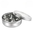 thumbnail image 2 of Mumma's LIFE Stainless Steel Masala Box For Kitchen with See Through Lid, 7 Containers and 1 Small Spoons (11 Inch), 2 of 6