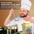 thumbnail image 3 of Dependable Food Vegetable Soup Base Kosher Vegetable Flavor for Soup, Stock & Broth, 1-lb Jar, 3 of 6
