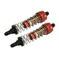 2 Pcs 76mm RC Car Hydraulic Shock Absorber Aluminium Alloy Oil Shock