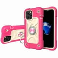 thumbnail image 2 of Dteck For iPhone 12 Pro Max Ring Stand Heavy Duty Slim Shockproof Hybrid Rugged Drop Protective Cover, Rose, 2 of 8