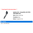 thumbnail image 2 of Ignition Coil - Compatible with 2006 - 2009 BMW 550i 2007 2008, 2 of 2