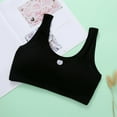 thumbnail image 2 of oqasdz Kids Teen Girls Crop Top Bras Seamless Sports Training Bra Camisole Lightweight Comfortable Underwear, Size 2X, 2 of 3