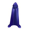 thumbnail image 3 of Capa con capucha Capa con capucha práctica y cómoda disfraz de Halloween Cosplay Grim Reaper capa con capucha para fotografía de fiesta Prop, 3 of 8