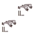 thumbnail image 4 of Youkk Car s Performance 5 inch Mild Steel Exhaust Split Flange Flat Oval Replacement Style A 2Set, 4 of 6