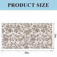 thumbnail image 3 of Farmhouse Brown Fluorescent Light Covers, Vintage Flower Leaf Botanical Plant Magnetic Light Covers for Ceiling Lights, Fluorescent Ceiling Shade Filters for Classroom Bedroom Office 4x2Ft x 2PCS, 3 of 8