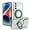 Green, variant on Compatible with Samsung A24 Case with Magnetic Stand Clear,Phone Samsung Galaxy A24 Case Silicone Transparent Support Wireless Charging Shockproof Luxury Protective Cover (Pink)