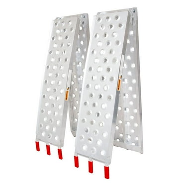 Black Widow PPAF-9012-2 Aluminum 7' 6 Arched Folding ATV Ramps