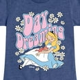 thumbnail image 3 of Disney - Alice In Wonderland - Day Dreaming - Toddler & Youth Girls Short Sleeve Graphic T-Shirt, 3 of 5