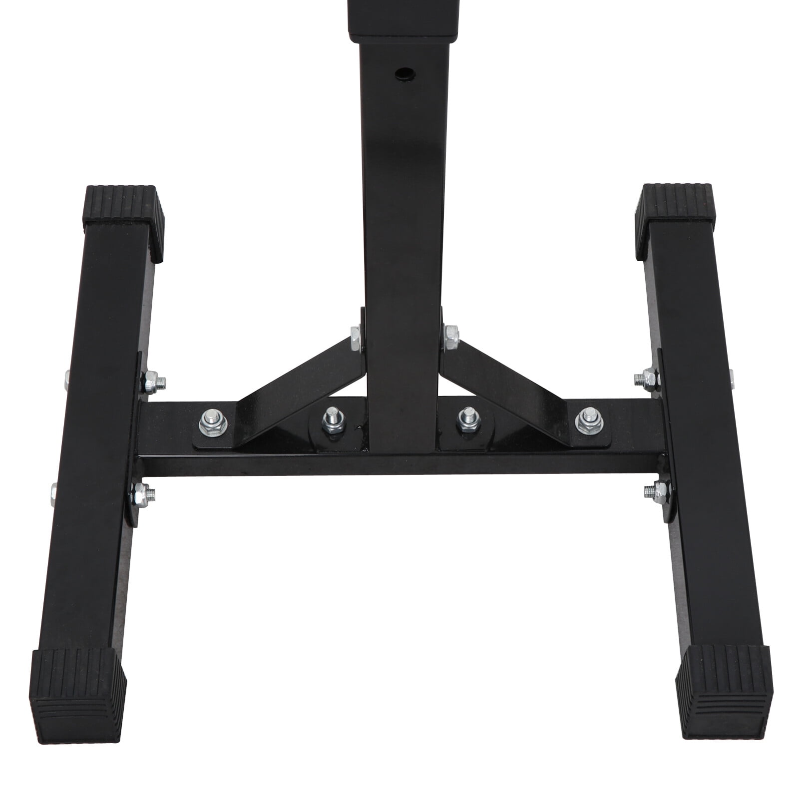 F2C 550LBS Adjustable Squat Rack with Safety Pins for Home Gym Heavy Duty Steel Squat Stand Pair Walmart
