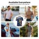 thumbnail image 5 of Fotbe Elegant Blue Gold Blooms Camiseta Polo de Golf para Hombre con Estampado – Camisa Deportiva Transpirable con Cuello Abotonado-3X-Large, 5 of 6