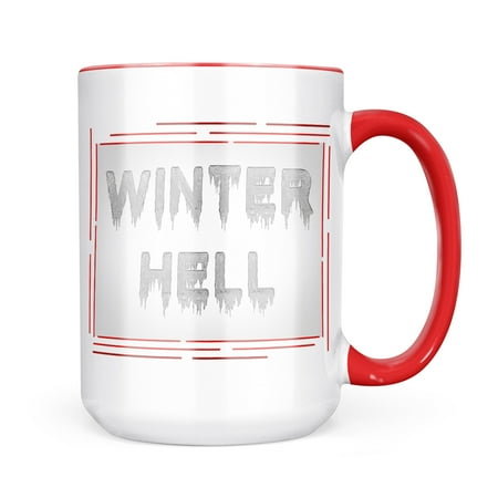 

Neonblond Winter Hell Icicles Cold Winter Ice Mug gift for Coffee Tea lovers