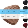 thumbnail image 3 of Fewfanhot Unisex Knit Striped Beanie Warm Winter Hats Skull Knit Cap Fashion Ski Hat Ear Protection for Men and Women, 3 of 5