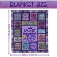 thumbnail image 5 of Yibo Daughter in Law Gifts Gifts for Daughter in Law Blanket Birthday Gifts for Daughter in Law Daughter in Law Wedding Gifts Unique Gift for Future Daughter in Law Throw Blanket, 5 of 7