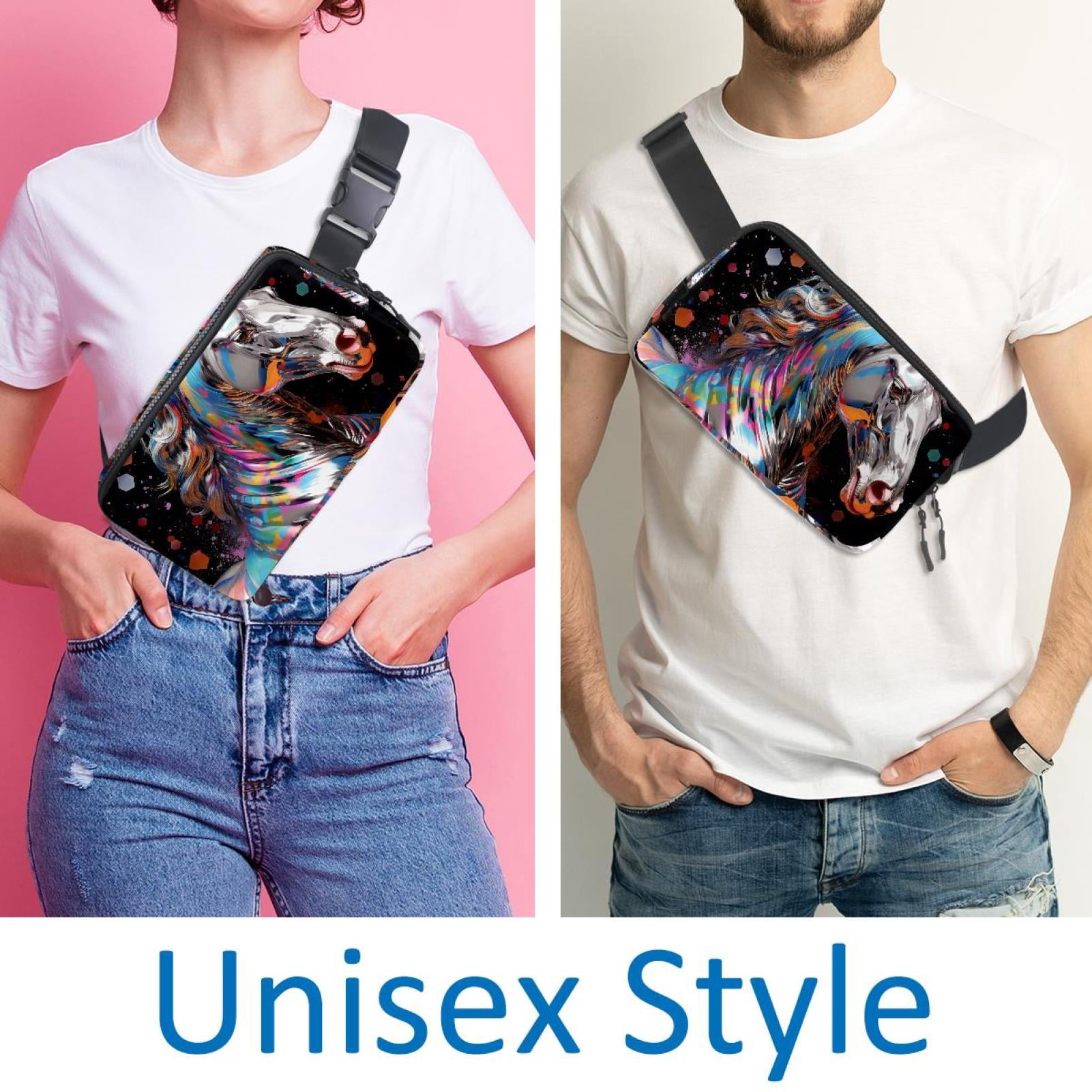 Cartoons Fanny Packs Running Belt Belt Bag Lightweight Adjustable with Extension Strap Unisex