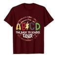 thumbnail image 4 of AWZXDE Hauts pour Filles Enfants Rentrée des Classes T-Shirt Graphique à Manches Courtes Col Rond Lumineux Confortable pour Garçons et Filles, 4 of 4