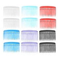 thumbnail image 2 of MIANGASTORE 12pcs Hair Clip Combs Colorful Hair Side Combs Insert Combs for Lady ( Mixed Color ), 2 of 6