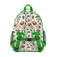 thumbnail image 2 of Tropical Boho Floral Print Student Backpack Spacious Adjustable Straps Chest Buckle Lightweight Durable Bookbag for Student and Students Daily School Use, 2 of 3
