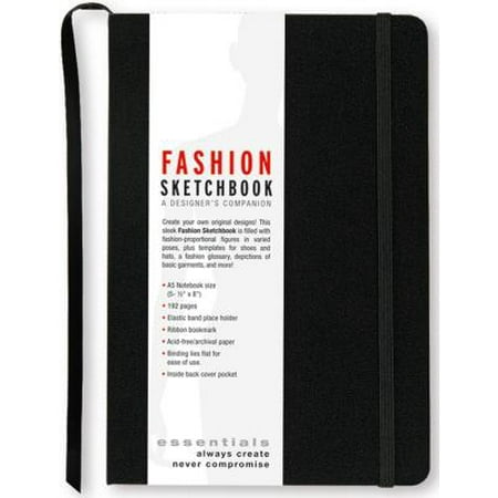 Essentials Fashion Sketchbook : A Designer's