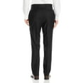 thumbnail image 4 of Mens Ticket Pocket 2 Piece Black Modern Fit Suit Luciano, 4 of 5