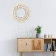 thumbnail image 4 of Decorative Willow Mirror (without Mirror), Boho Wall Mirror Hanging Wall Mirror with Macrame Handmade Cotton Rope Round Mirror for Living Room Feelings, 4 of 4