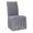 Grey, variant on Oiur Chair Cover Color Banquet Chair Wear Resistant Super Soft Non-Fading Solid Slipcover Stretch Wedding Chair Protector