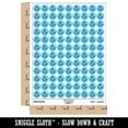 thumbnail image 2 of Blooming Dill Weed Plant 200+ Round Stickers - Light Blue - Matte Finish - 0.50" Size, 2 of 3