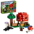thumbnail image 1 of LEGO Minecraft The Mushroom House 21179 Toy Building Kit (272 Pieces), 1 of 6