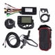 thumbnail image 4 of Kit de controlador de tres modos para bicicleta eléctrica, kit de conversión de bicicleta eléctrica, panel controlador, acelerador de pulgar y manija de freno, controlador y panel de bicicleta eléctrica, diseño aerodinámico, 4 of 8