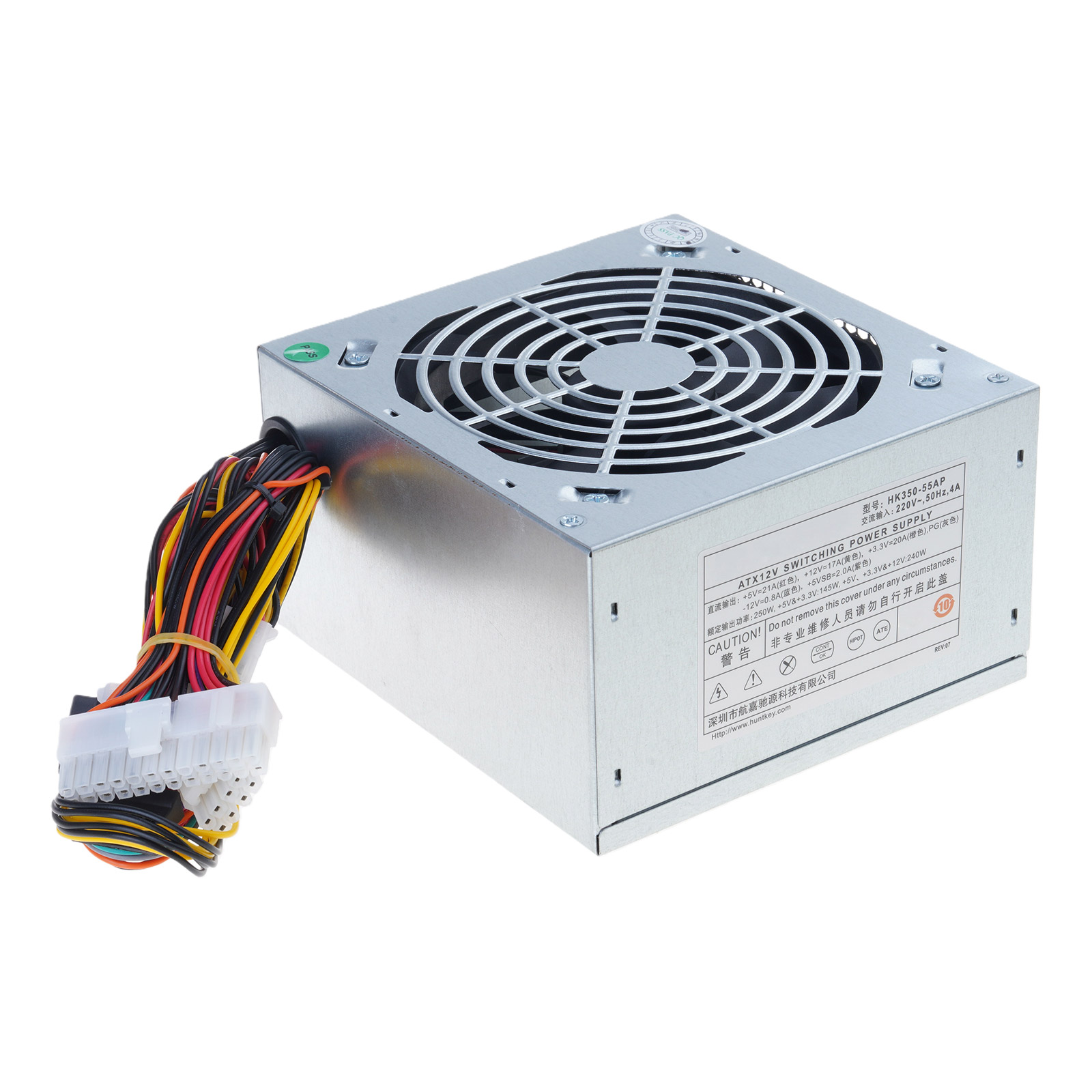 High Stability Computer Power Supply 160W 200W 220W 250W 300W 350W Metal Case Featuring Quiet Cooling
