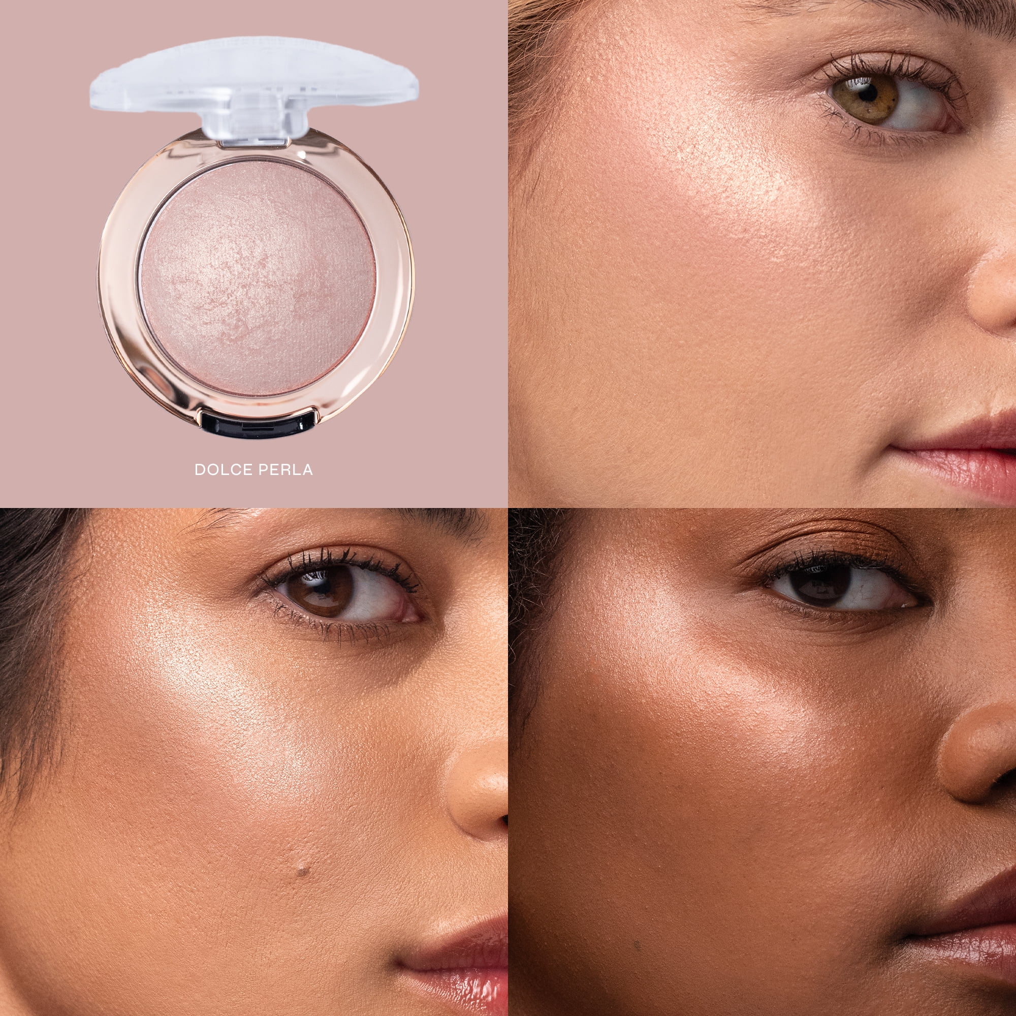 PR MIL Baked Highlighter, Dolce Perla 01