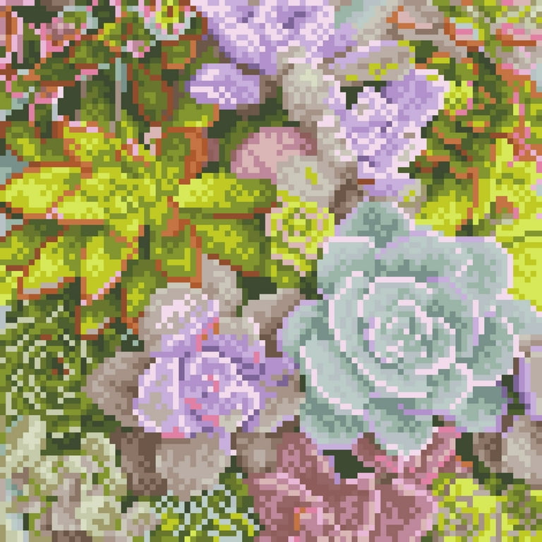 DIAMOND DOTZ® Succulents in Bloom Special Edition Diamond Painting
