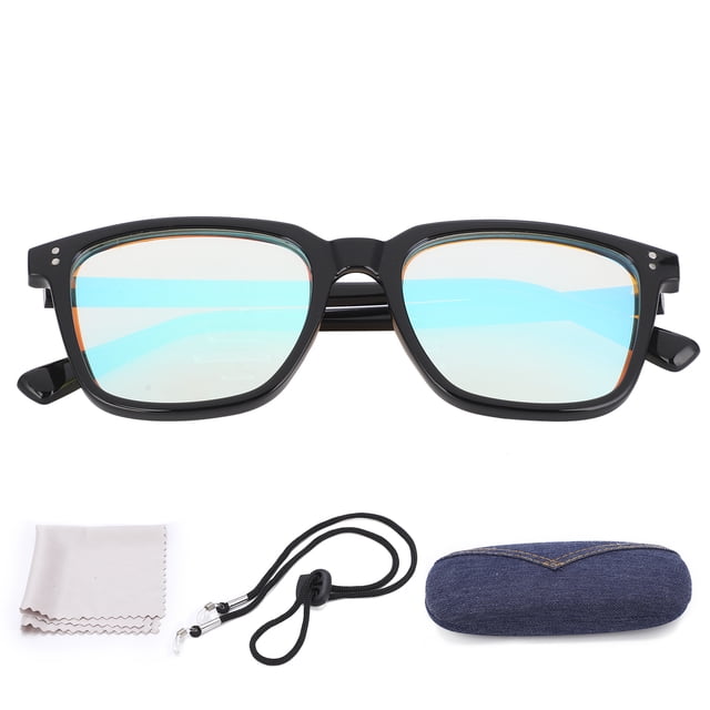 Gafas correctoras para daltónicos, montura completa, UV400, impermeables, universales, para hombres y mujeres, para exteriores e interiores.