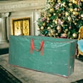 thumbnail image 5 of Christmas Tree Storage Bag, Fits Up to 4 Ft Artificial Trees, Heavy-Duty 600D Oxford Bag , Reinforced Handles & Dual Zippers, Extra Large Holiday Storage Container, 5 of 6