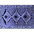 thumbnail image 1 of Ahgly Company Indoor Rectangle Southwestern Blue Country Area Rugs, 5' x 7', 1 of 4