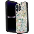 thumbnail image 1 of Floral-297 Phone Case, Degined for iPhone 14 Pro Case Men Women, Flexible Silicone Shockproof Case for iPhone 14 Pro, 1 of 1