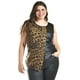 thumbnail image 5 of Blusa sin mangas Roman Fashion Talla Extra Cafe 42, 5 of 6