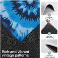 thumbnail image 3 of Blue Tie Dye Spiral Pattern Kitchen Rugs Sets Of 3,Kitchen Runner Rugs Non Skid Washable,Decorative Kitchen Floor Mats for Kitchen,Sink,Laundry,17"x30"+ 17"x47" + 17"x59", 3 of 6