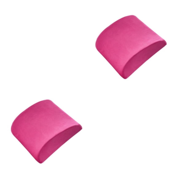 Wosthever Equipado en todas partes para apoyar la cintura - Cojín profesional mejorado con ante interno de algodón viscoelástico - Rosa Ante - Rosa 2Conjunto