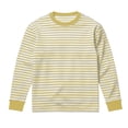 thumbnail image 4 of XIAONU Long Sleeve Tees For Couples Striped Pattern Tops Lightweight Casual Outing Shirts, 4 of 5