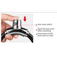 thumbnail image 2 of Bicicleta Candado De Anillo Seguro Candado De Cable Antirrobo Candado De Bicicleta Portátil Candado De Anillo Usable Montar Con Cubierta Antipolvo Para Bicicleta De Montaña Bicicleta Sweethay OD007048-00, 2 of 7